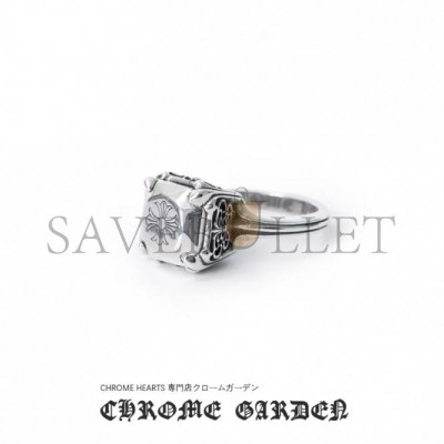 CHROME HEARTS BUTTERFLY CROSS COCKTAIL RING