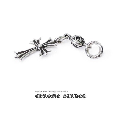 CHROME HEARTS CROSS WITH ONE SILVER BALL CHARM(Pendant Only)