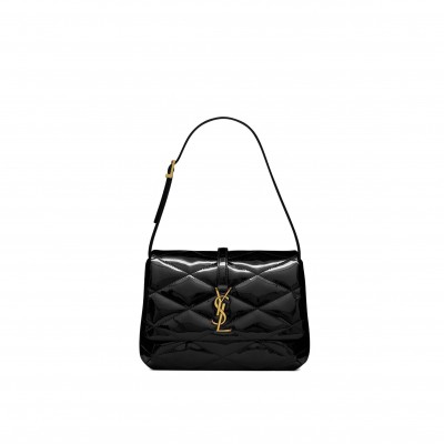 YSL LE 57 HOBO BAG IN QUILTED PATENT 6985672IU071000 (24*18*5.5cm)